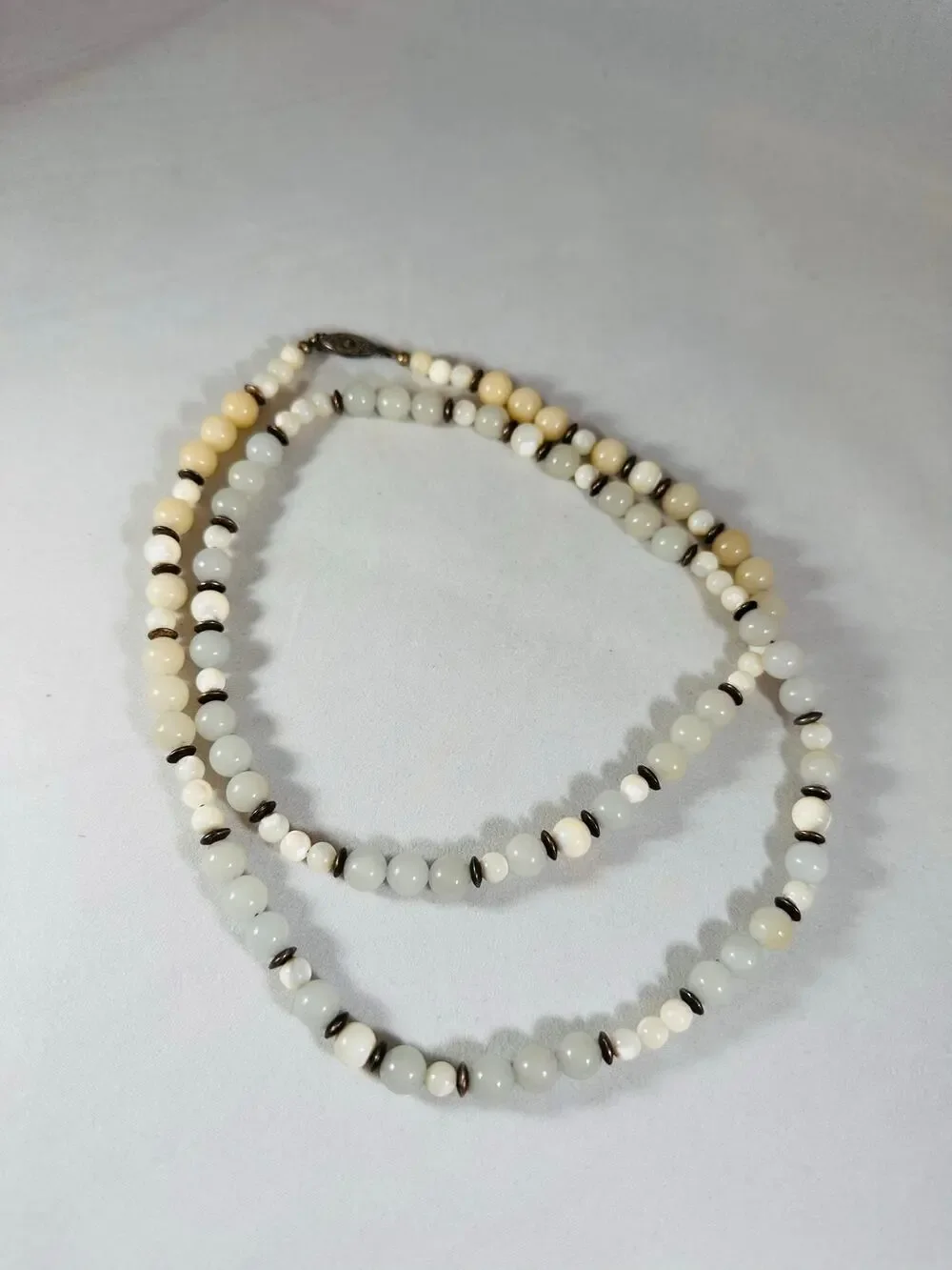 Vintage Beaded Opera Length Necklace 33